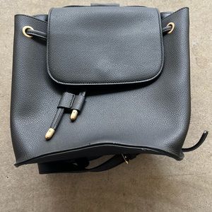 Never used black backpack purse
